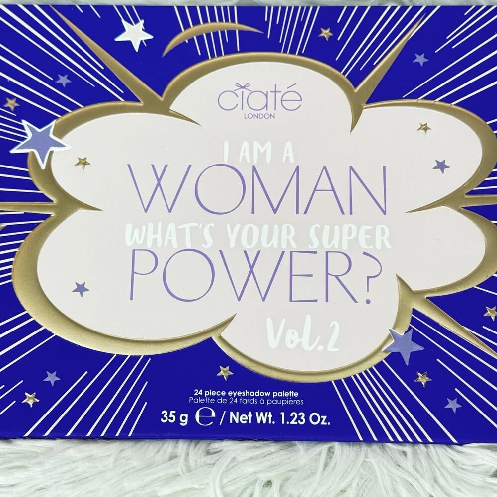 Ciate London Woman What’s Your Super Power Eyeshadow Palette 24 Shades